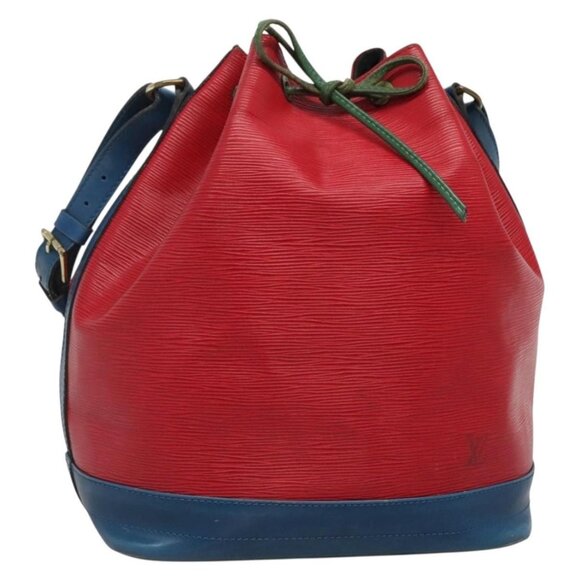LOUIS VUITTON Epi Toriko Color Noe Bag Red Blue Green M44084 LV Auth 129671 - Picture 1 of 16